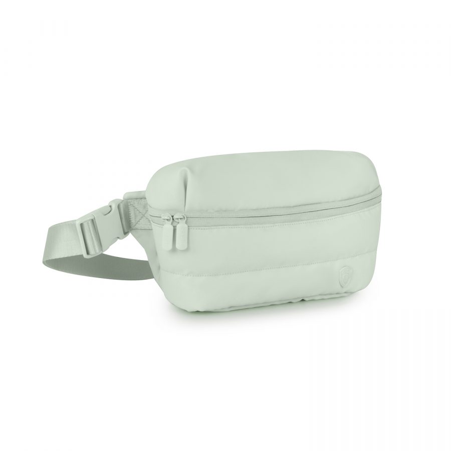 The Puffer Waist Bag - Sage Green - Image 2