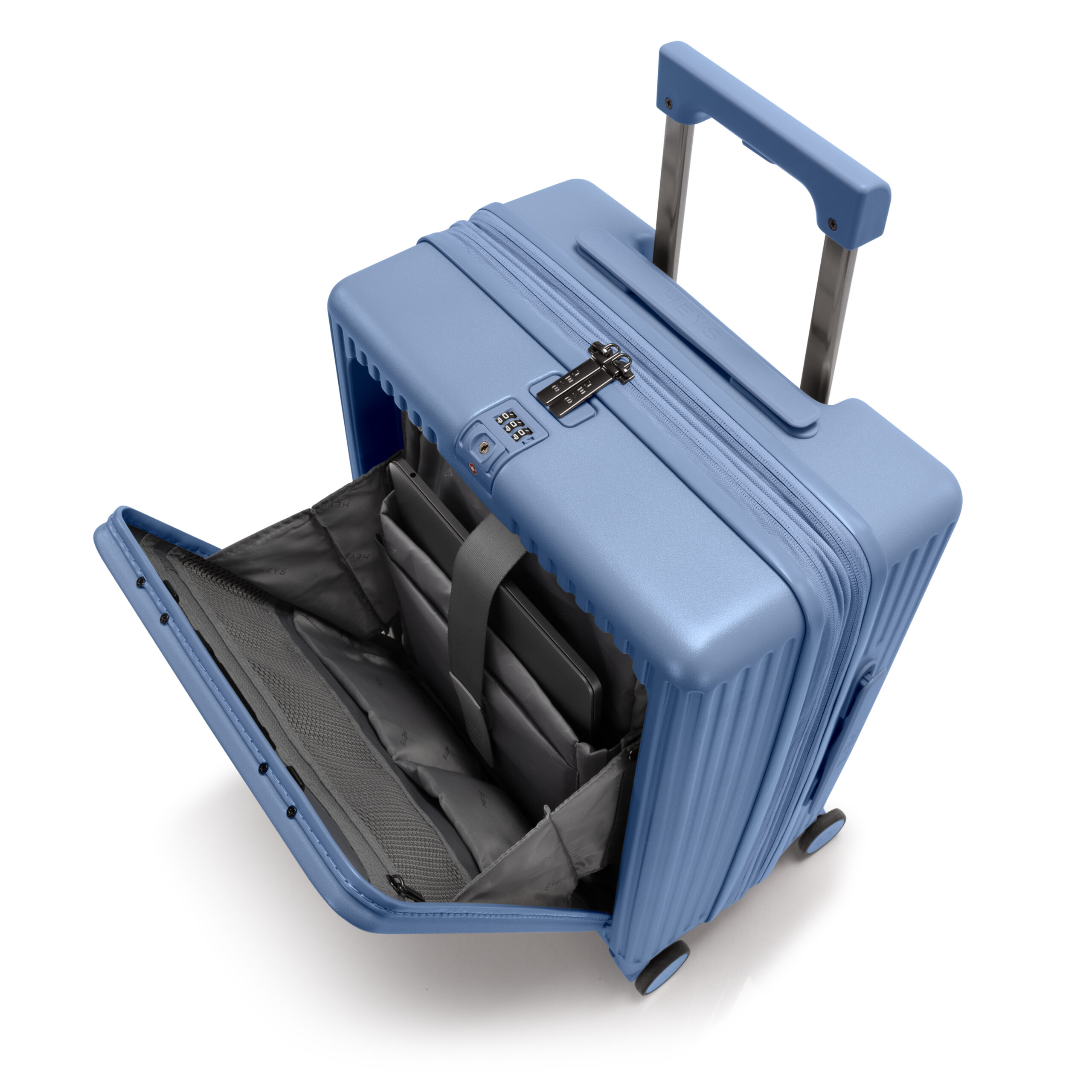 Latch Luggage 21" - Ocean Blue - Image 9
