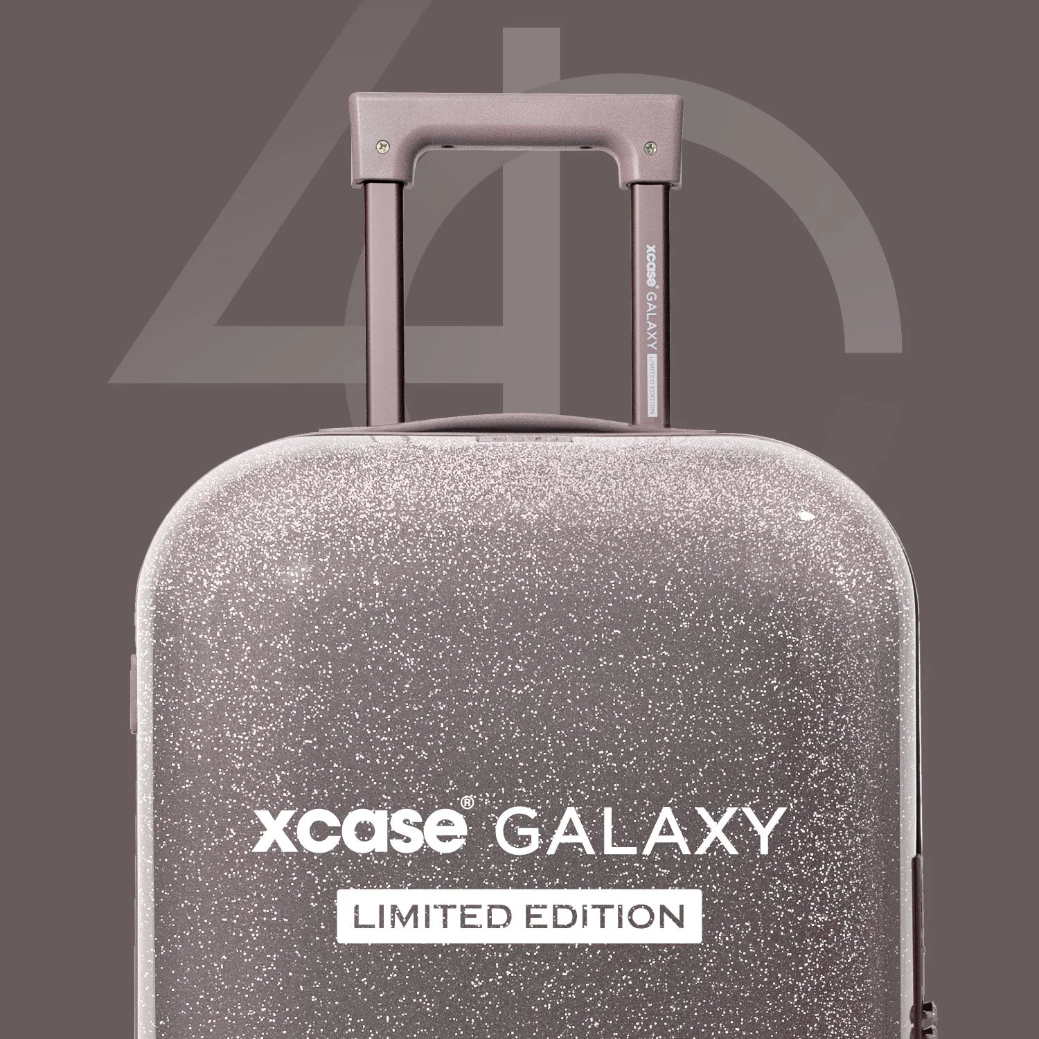 Heys xCase Galaxy 21" Carry-On Luggage Limited Edition - Lunar Taupe - Image 3